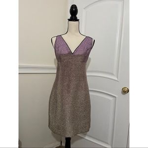 Express metallic dress.